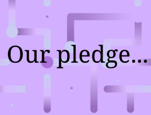 Our pledge